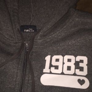 Rue 21 ZIP Up Hoodie